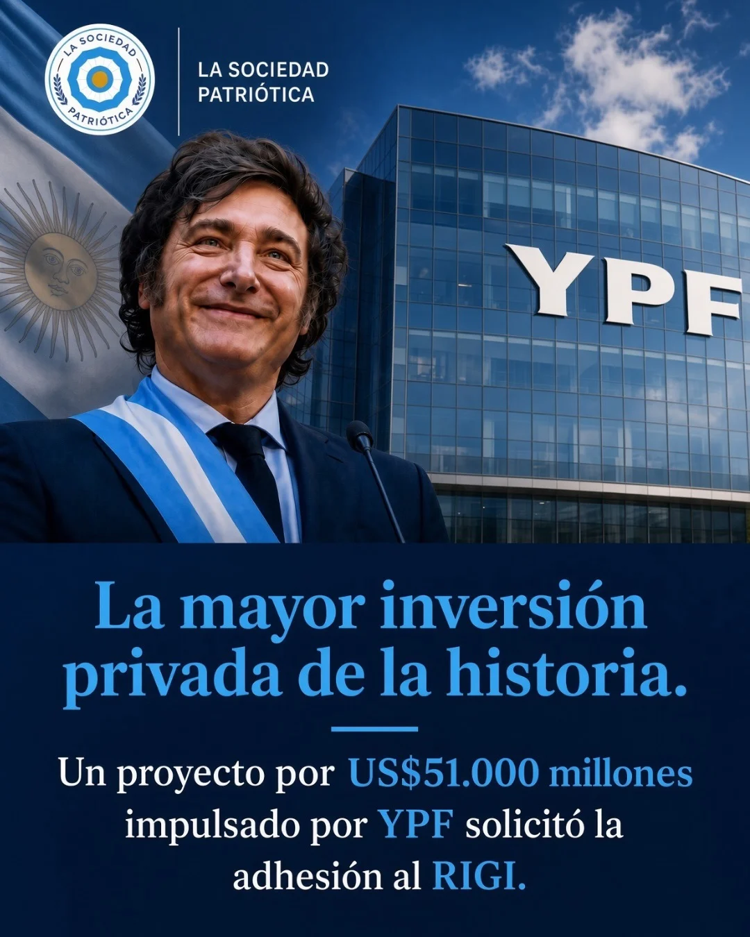 La mayor inversión privada de la historia