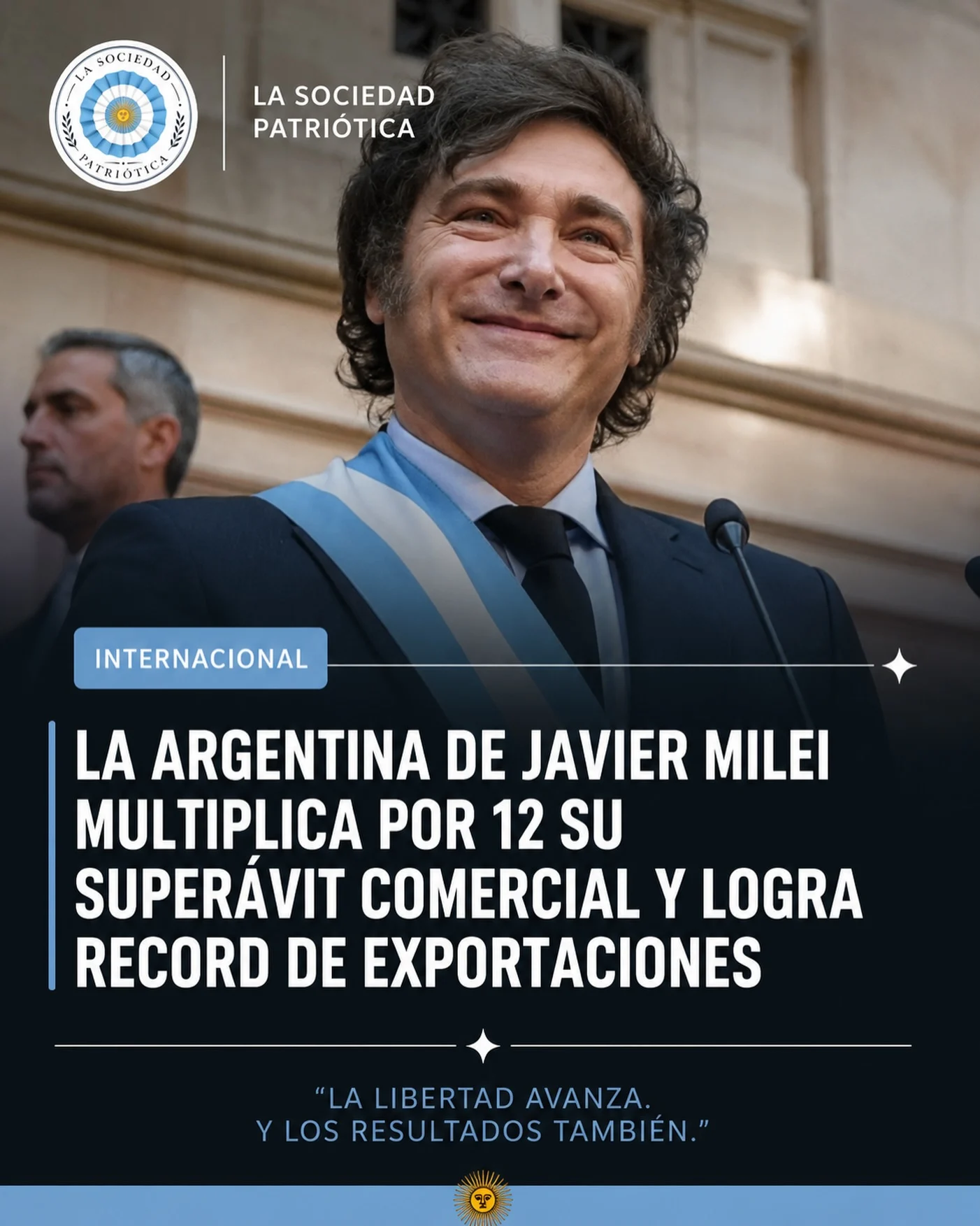 La Argentina multiplica por 12 su superávit comercial